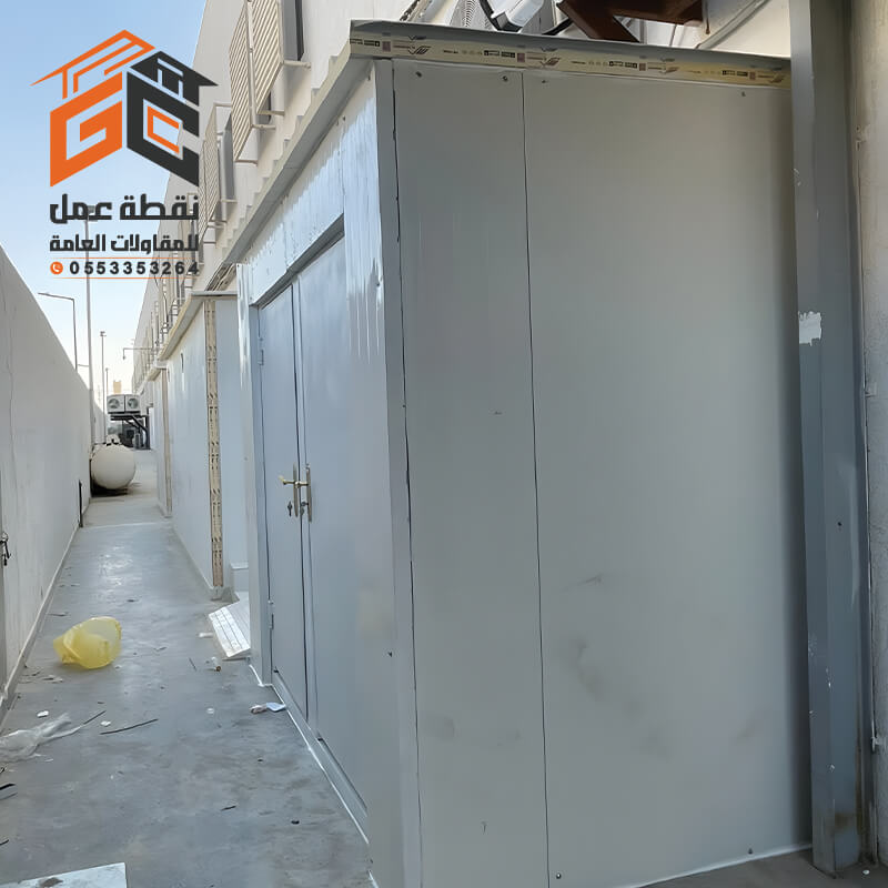 غرف ساندوتش بانل للمشاريع والاحواش والعاملة والسواق بعزل حراري ممتاز