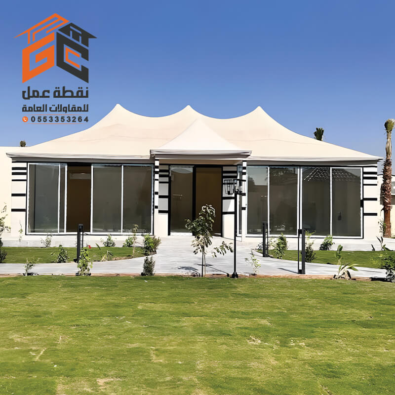 أجمل اشكال الخيام الملكية