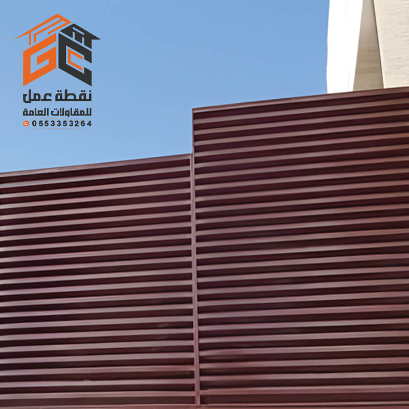 تركيب سواتر حديد جميع الالوان