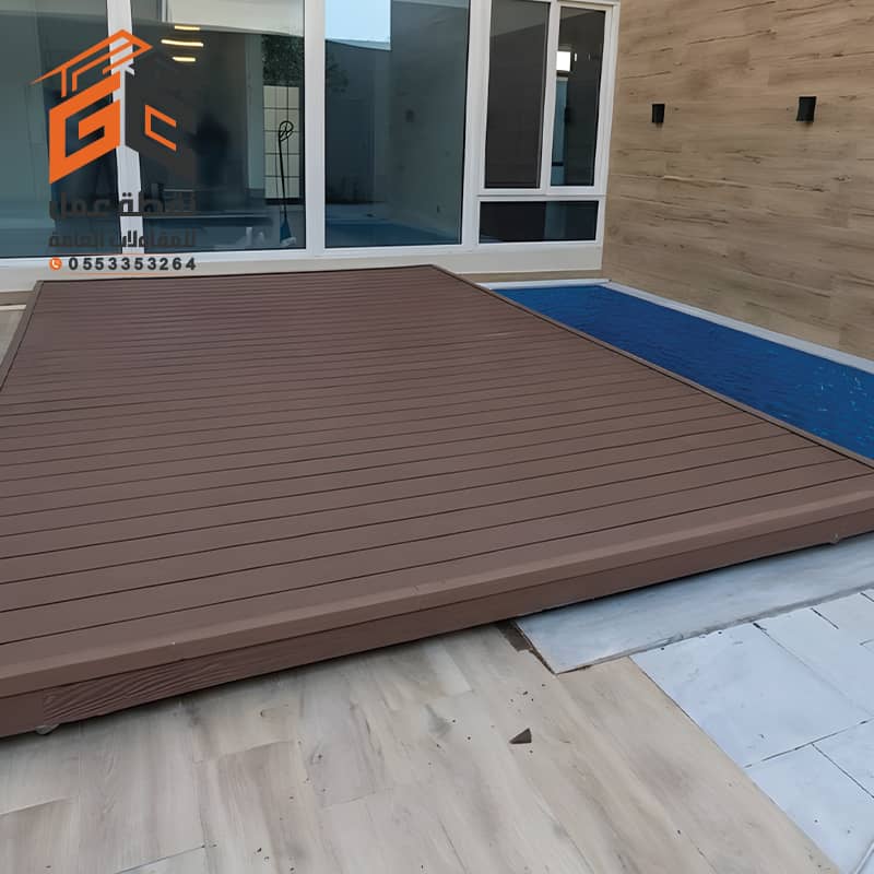 تركيب غطاء مسبح متحرك