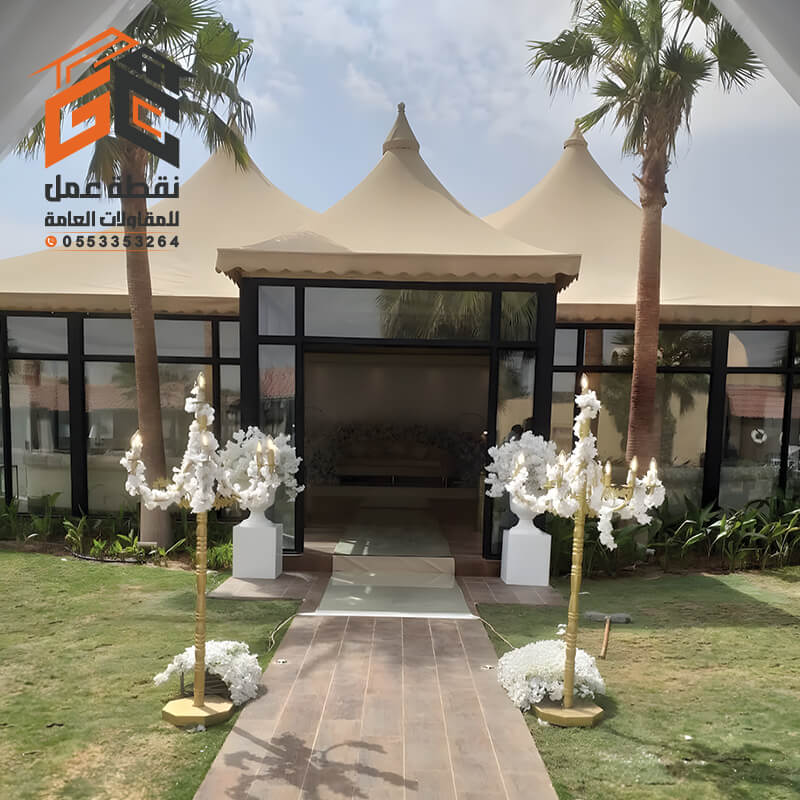 تفصيل خيام ملكية فاخرة بالرياض