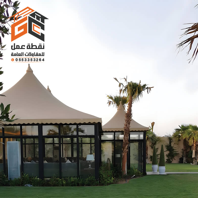 خيام ملكية فاخرة