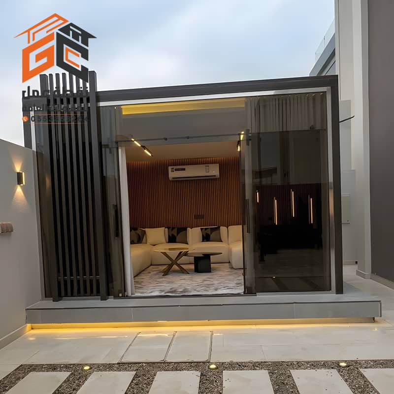 مجالس ساندوتش بانل من مؤسسة نقطة عمل بالرياض