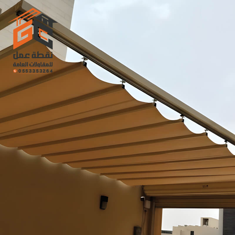 مظلات سحاب يدوي