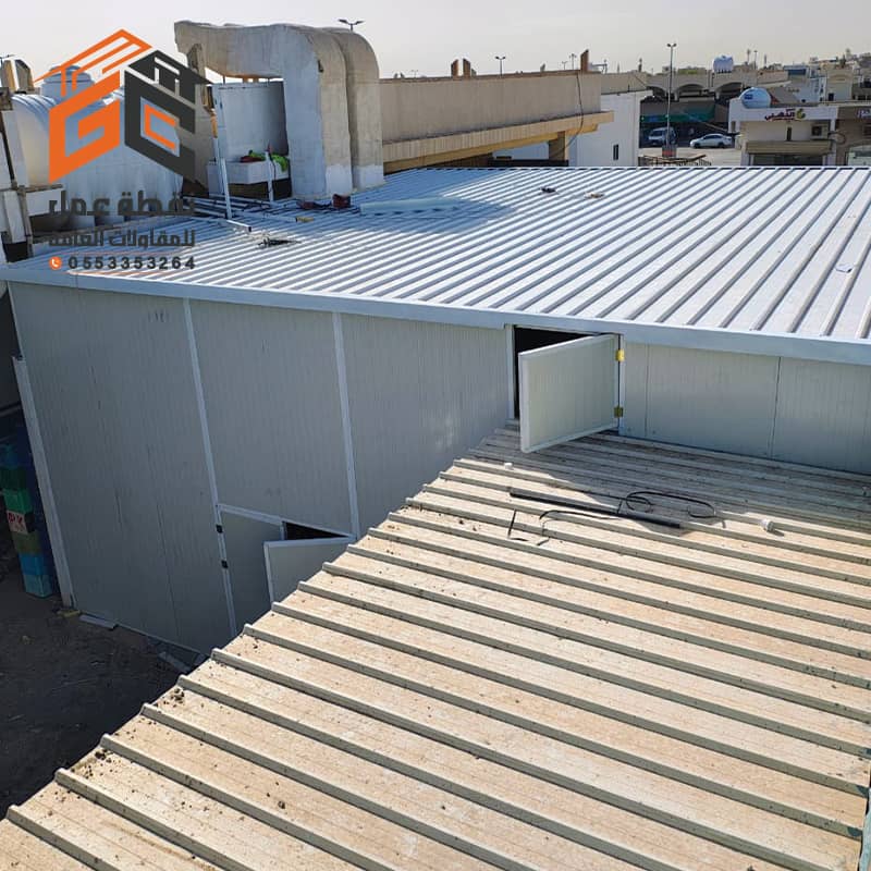 ملاحق ساندوتش بانل للمصانع والمنازل من مؤسسة نقطة عمل