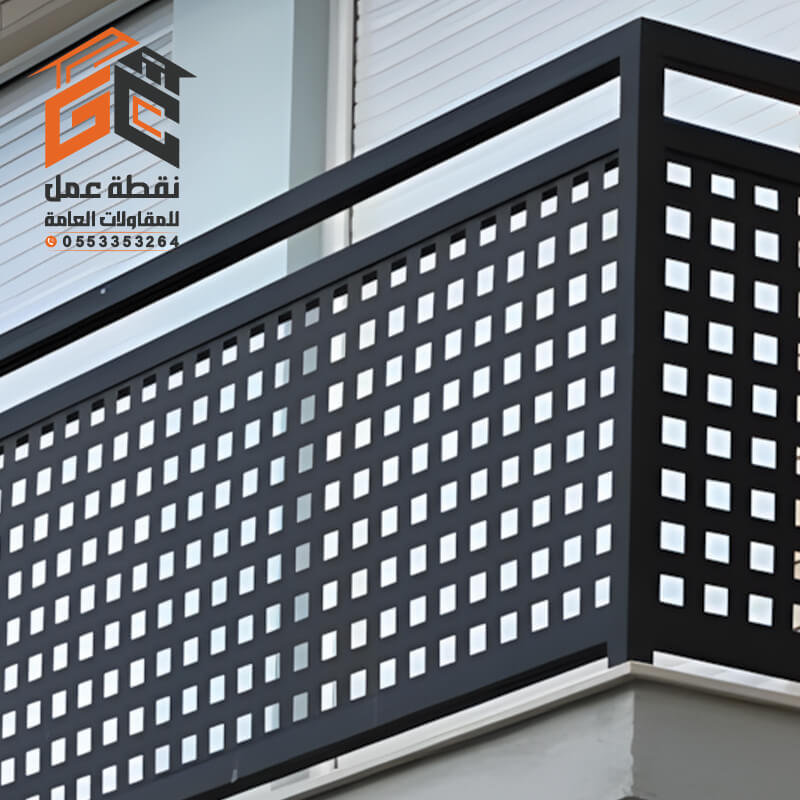 تركيب سواتر بلكونات من مؤسسة نقطة عمل